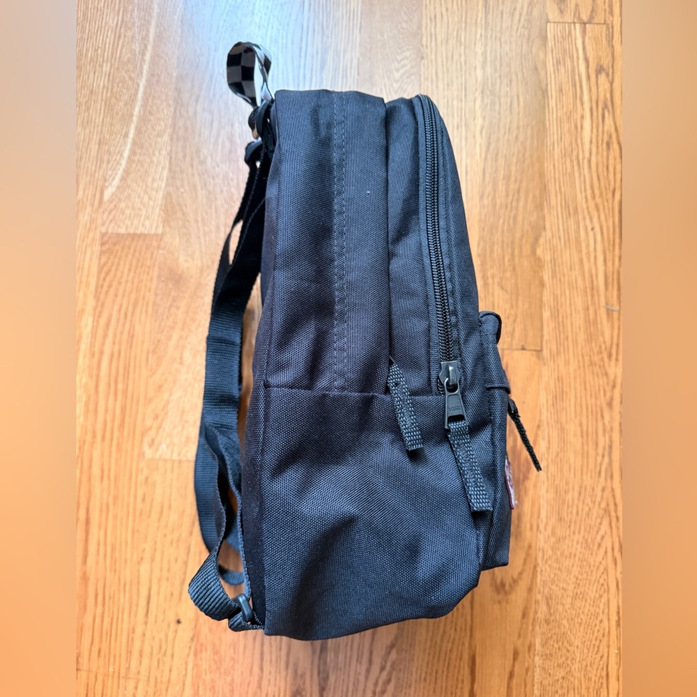 Vans Black Mini Backpack with Fun Patches - Picture 4 of 5